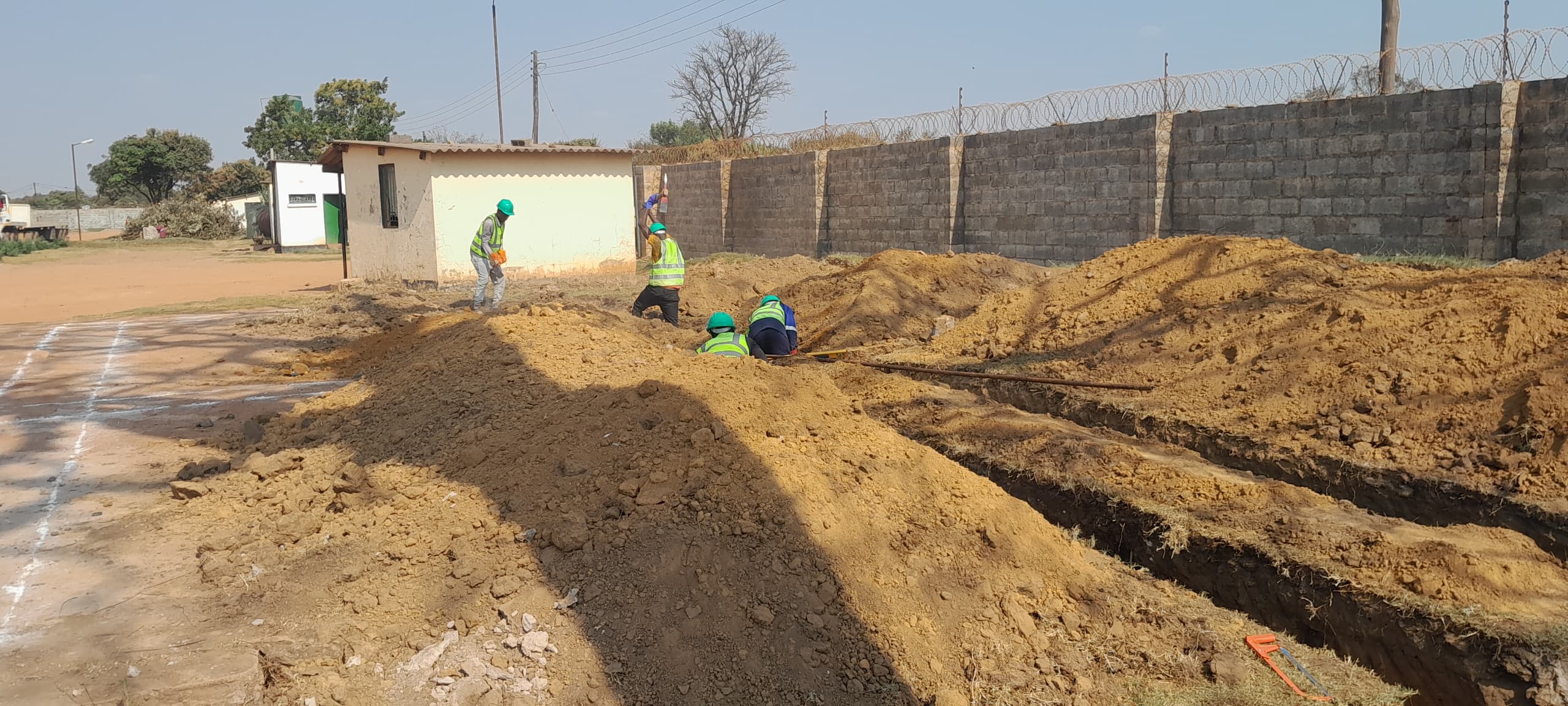 Construction of Ablution Blocks and Soakaway (Type 8) – FRA Chambishi Depot